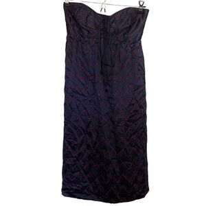 Betsey Johnson New York Vintage Halter Silk Dress
